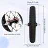 image:image1214161820 Inch Kids Bike Front Wheels Replacement with Solid Air Rubber Tire and Inner Tube Bicycle Bike Wheels Dont Fit with Huffy Bike13 Inch Wrench Included16 InchBlack