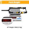 image:image2026 Inch 50 Fat Tire Bike Air Mountain Bike Inverted Suspension Fork Thru Axle 15  150mm MTB Manual Lockout Rebound Adjustment Straight Tapered Front Forks for Snow Beach EBikeSingle CrownTapered26 inch