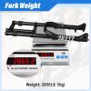 image:image26 Inch 40 Fat Tire Bike Air Suspension Fork  180mm Travel 135mm Hub Spacing Straight Tube MTB Manual Lockout QR 9mm Double Shoulder Bicycle Front Forks for Fat Snow Beach EBikeBlack