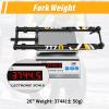 image:image26 Inch 50 Fat Tire Bike Air Mountain Bike Inverted Suspension Fork Thru Axle 15  150mm MTB Manual Lockout Rebound Adjustment Straight Tapered Front Forks for Snow Beach EBike
