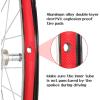 image:image26 Mountain Bike Wheelset Quick Release MTB Bicycle Double Wall Rims MTB Wheel Set Ultralight Aluminum Alloy 32H Bike Wheels Compatible MFTZ50067 Speed FreewheelSilver