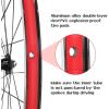 image:image26 Mountain Bike Wheelset Quick Release MTB Bicycle Double Wall Rims MTB Wheel Set Ultralight Aluminum Alloy 32H Bike Wheels Compatible MFTZ50067 Speed FreewheelBlack