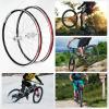 image:image26 Mountain Bike Wheelset Quick Release MTB Bicycle Double Wall Rims MTB Wheel Set Ultralight Aluminum Alloy 32H Bike Wheels Compatible MFTZ50067 Speed FreewheelSilver