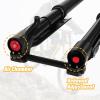image:image29 Inch Mountain Bike Air Inverted Suspension Fork Thru Axle 15  110mm Travel 200mm Double Crown MTB Manual Lockout Rebound Adjustment Straight Tapered Disc Brake Bicycle Front ForksDouble CrownStraight29 inch