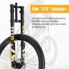 image:image29 Inch Mountain Bike Air Inverted Suspension Fork Thru Axle 15  110mm Travel 200mm Double Crown MTB Manual Lockout Rebound Adjustment Straight Tapered Disc Brake Bicycle Front ForksDouble CrownStraight29 inch