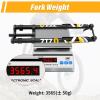 image:image29 Inch Mountain Bike Air Inverted Suspension Fork Thru Axle 15  110mm Travel 200mm Double Crown MTB Manual Lockout Rebound Adjustment Straight Tapered Disc Brake Bicycle Front ForksDouble CrownStraight29 inch