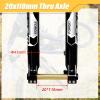 image:imageZ00M 27529 Inch MTB Bike Suspension Fork  170mm Travel 110mm Hub Spacing 118 Straight Tube Thru Axle 20mm Double Shoulder Aluminum Alloy Bikes Fork