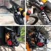 image:imageZ00M HB875E Ebike Hydraulic Disc Brake Set Electric PowerOff Hydraulic Brake Set with 180mm Rotors PreBled with Mineral Oil Brakes Kit for eBike Mountain Bike Road BikeEbike Brakes2180mm Rotors