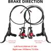image:imageZ00M HB875E Ebike Hydraulic Disc Brake Set Electric PowerOff Hydraulic Brake Set with 180mm Rotors PreBled with Mineral Oil Brakes Kit for eBike Mountain Bike Road BikeEbike Brakes2160mm Rotors