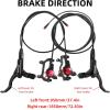 image:imageZ00M HB875E Ebike Hydraulic Disc Brake Set Electric PowerOff Hydraulic Brake Set with 180mm Rotors PreBled with Mineral Oil Brakes Kit for eBike Mountain Bike Road BikeEbike Brakes2180mm Rotors