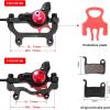 image:imageZ00M HB875E Ebike Hydraulic Disc Brake Set Electric PowerOff Hydraulic Brake Set with 180mm Rotors PreBled with Mineral Oil Brakes Kit for eBike Mountain Bike Road BikeEbike Brakes2180mm Rotors