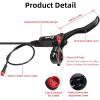 image:imageZ00M HB875E Ebike Hydraulic Disc Brake Set Electric PowerOff Hydraulic Brake Set with 180mm Rotors PreBled with Mineral Oil Brakes Kit for eBike Mountain Bike Road BikeEbike Brakes2160mm Rotors
