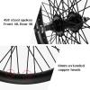 image:image2026 x 185 Heavy Duty Bike Rim Wheelsset Front and Rear Wheel 12 Gauge 48 Spokes Wheelset Double Wall Aluminum Alloy Bicycle Wheels Rims Disc Brake MTB Wheel Set20 Inch