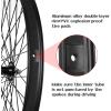 image:image2026 x 185 Heavy Duty Bike Rim Wheelsset Front and Rear Wheel 12 Gauge 48 Spokes Wheelset Double Wall Aluminum Alloy Bicycle Wheels Rims Disc Brake MTB Wheel Set26 inch